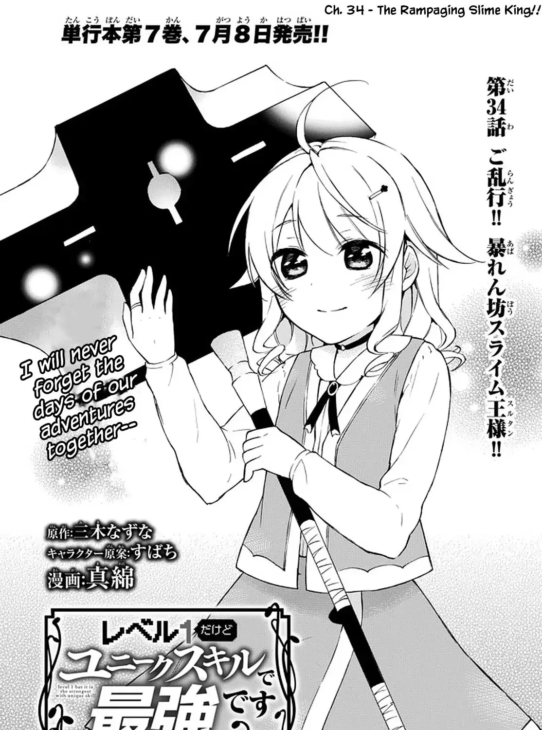 My Unique Skill Makes Me OP even at Level 1 Chapter 34.1 page 1 - 