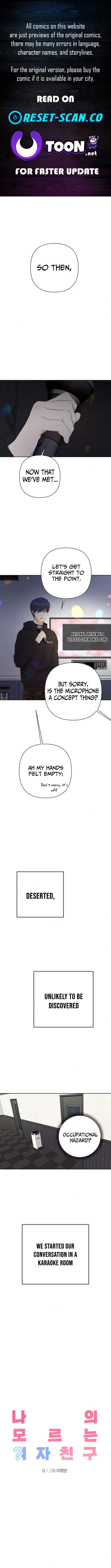 My Unknown Girlfriend Chapter 9 page 1 - 