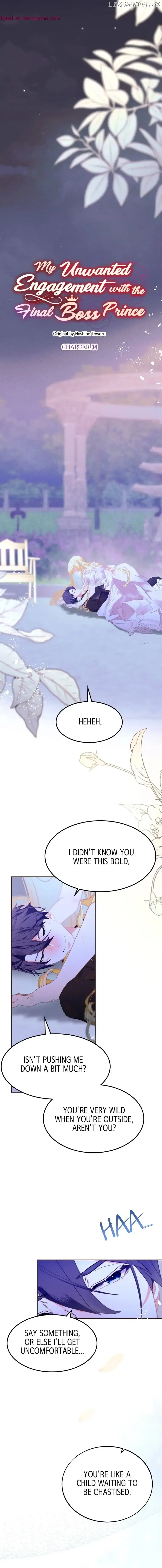 My Unwanted Engagement with the Final Boss Prince Chapter 34 page 1 - 