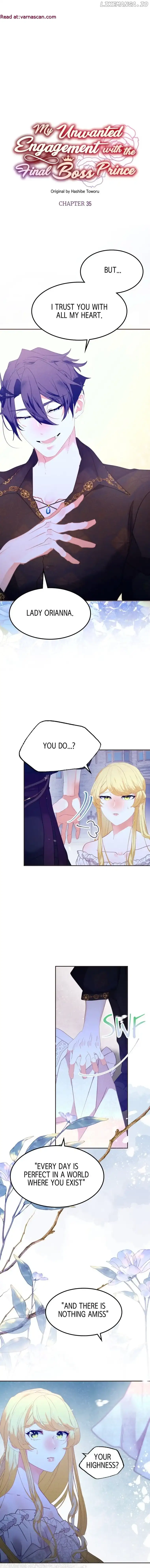 My Unwanted Engagement with the Final Boss Prince Chapter 35 page 1 - 