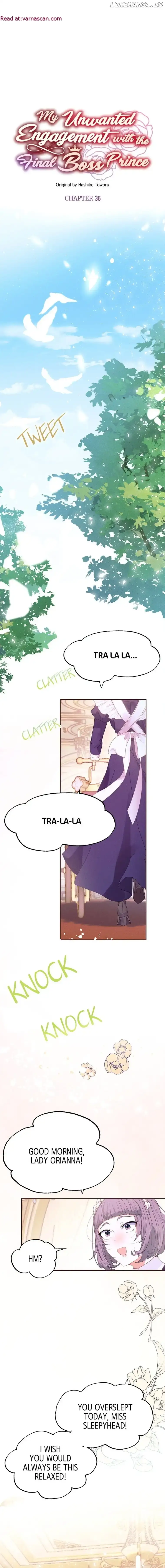 My Unwanted Engagement with the Final Boss Prince Chapter 36 page 1 - 