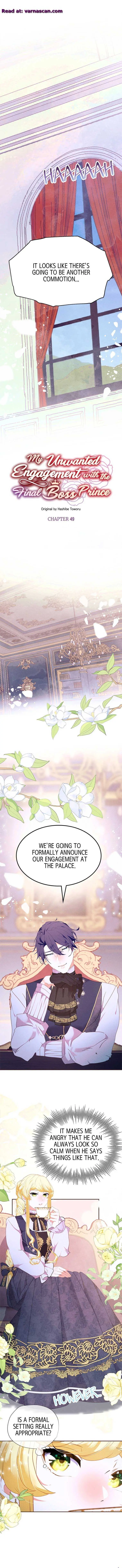 My Unwanted Engagement with the Final Boss Prince Chapter 49 page 5 - 