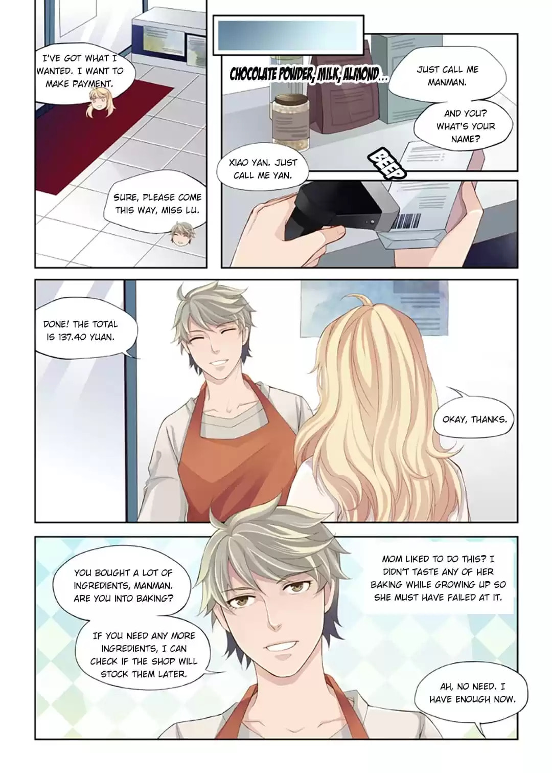 My Virtual Boyfriend in REAL Chapter 1 page 13 - 