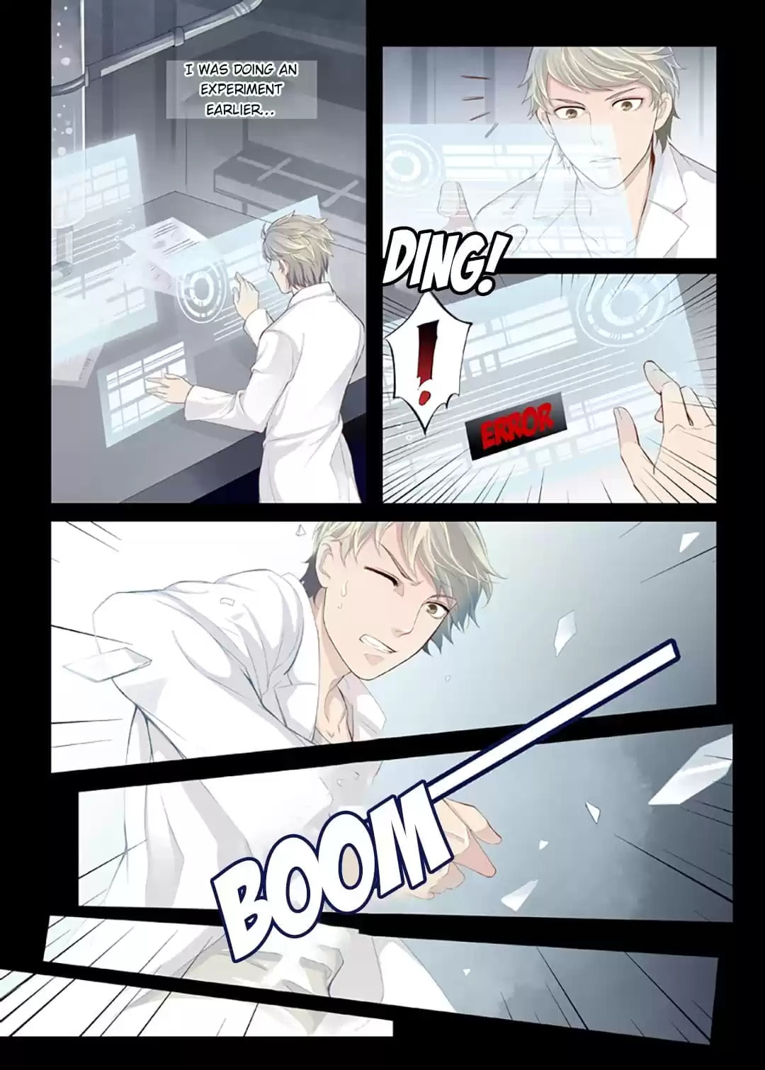My Virtual Boyfriend in REAL Chapter 1 page 3 - 
