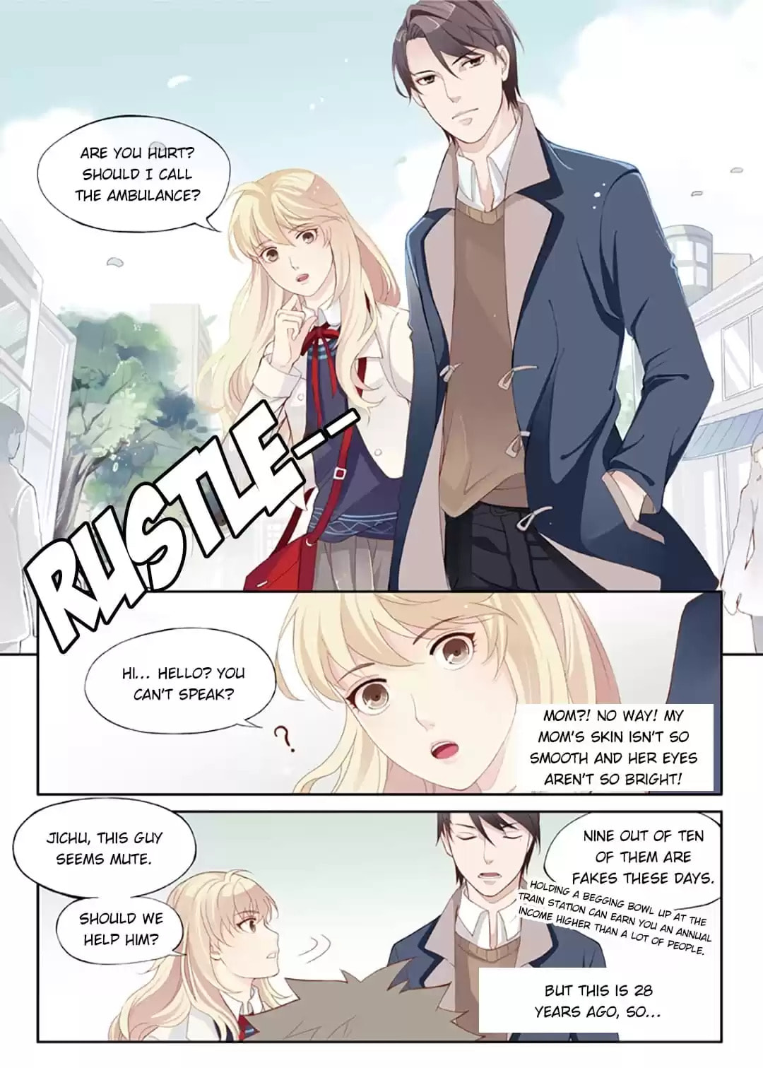 My Virtual Boyfriend in REAL Chapter 1 page 5 - 