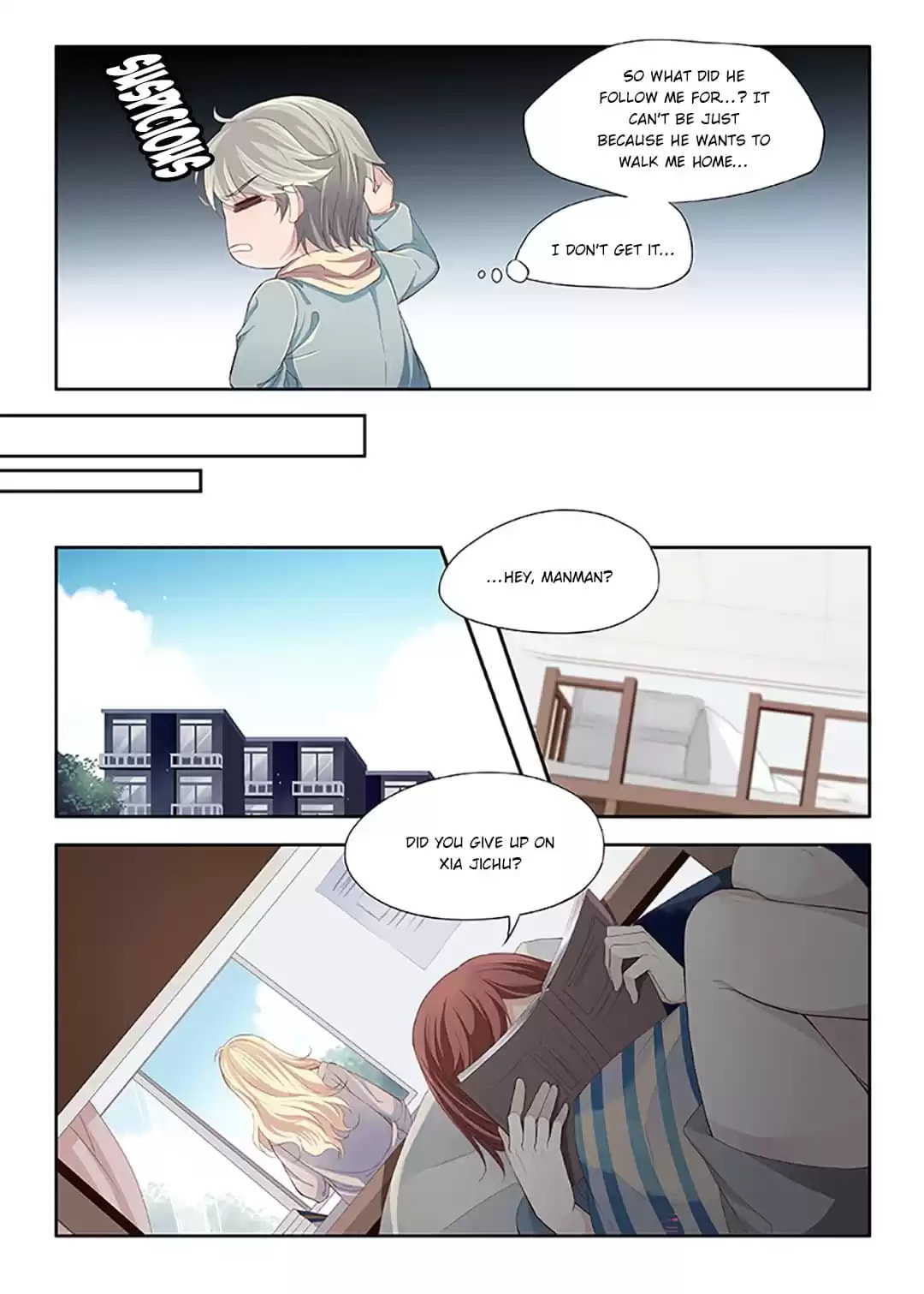My Virtual Boyfriend in REAL Chapter 14 page 4 - 