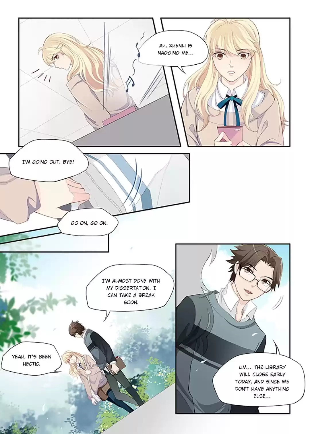 My Virtual Boyfriend in REAL Chapter 14 page 7 - 