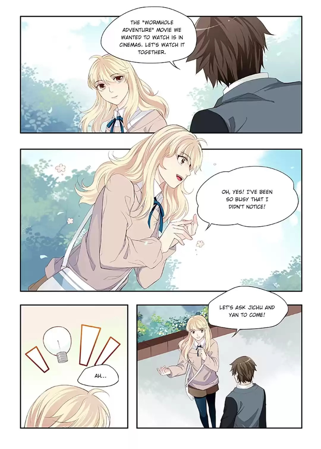 My Virtual Boyfriend in REAL Chapter 14 page 8 - 
