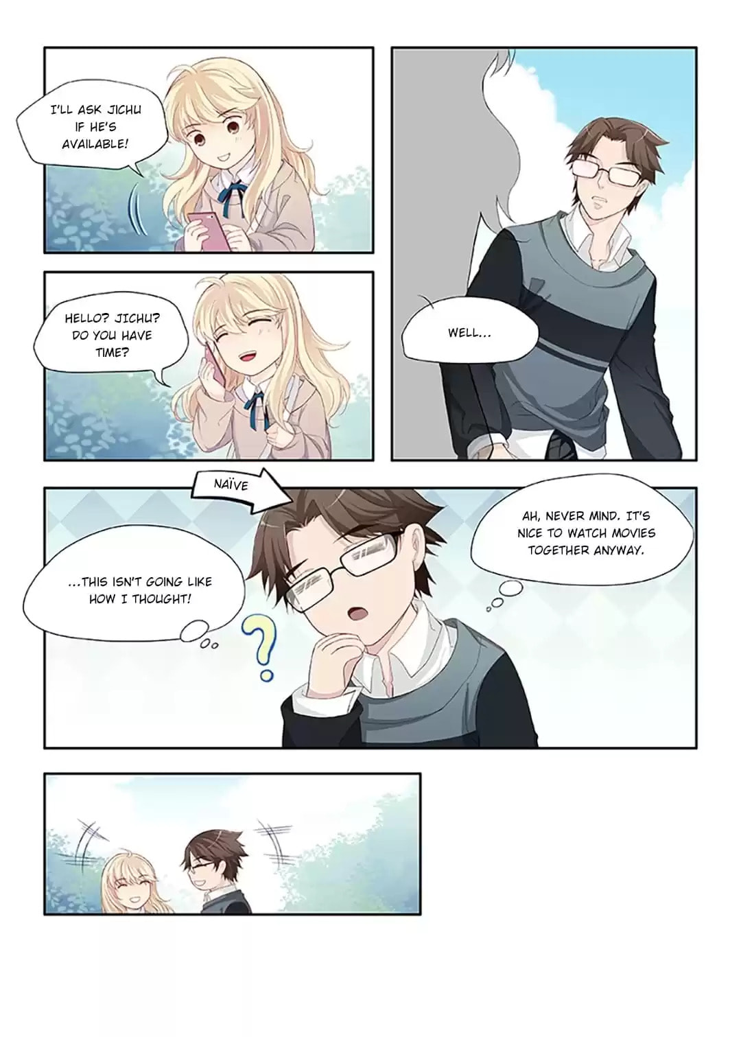 My Virtual Boyfriend in REAL Chapter 14 page 9 - 