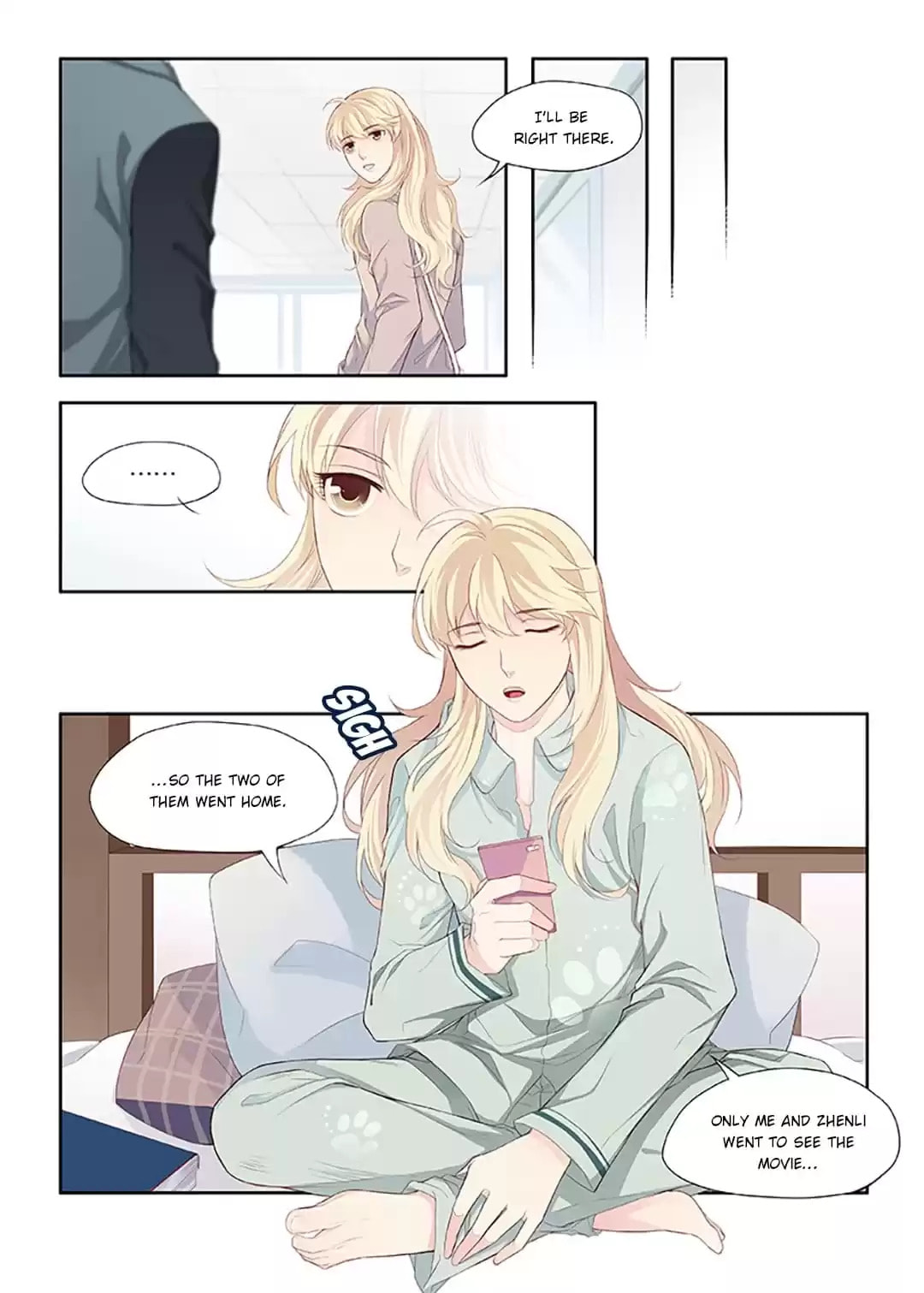 My Virtual Boyfriend in REAL Chapter 16 page 8 - 