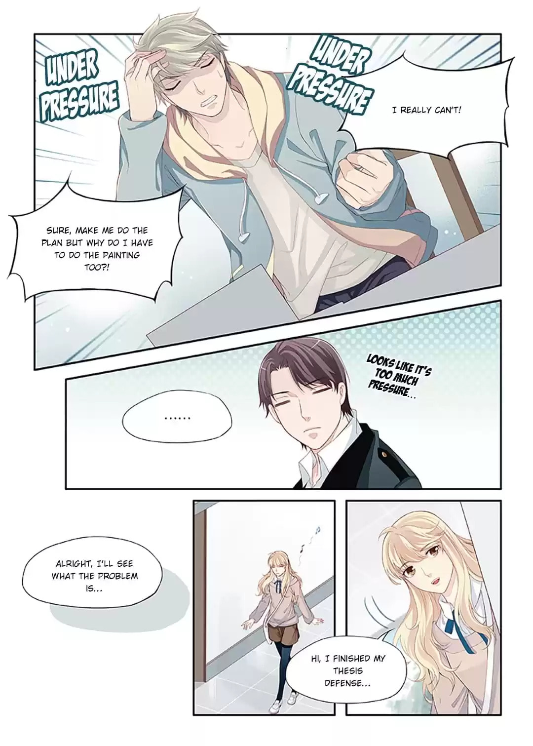 My Virtual Boyfriend in REAL Chapter 17 page 3 - 