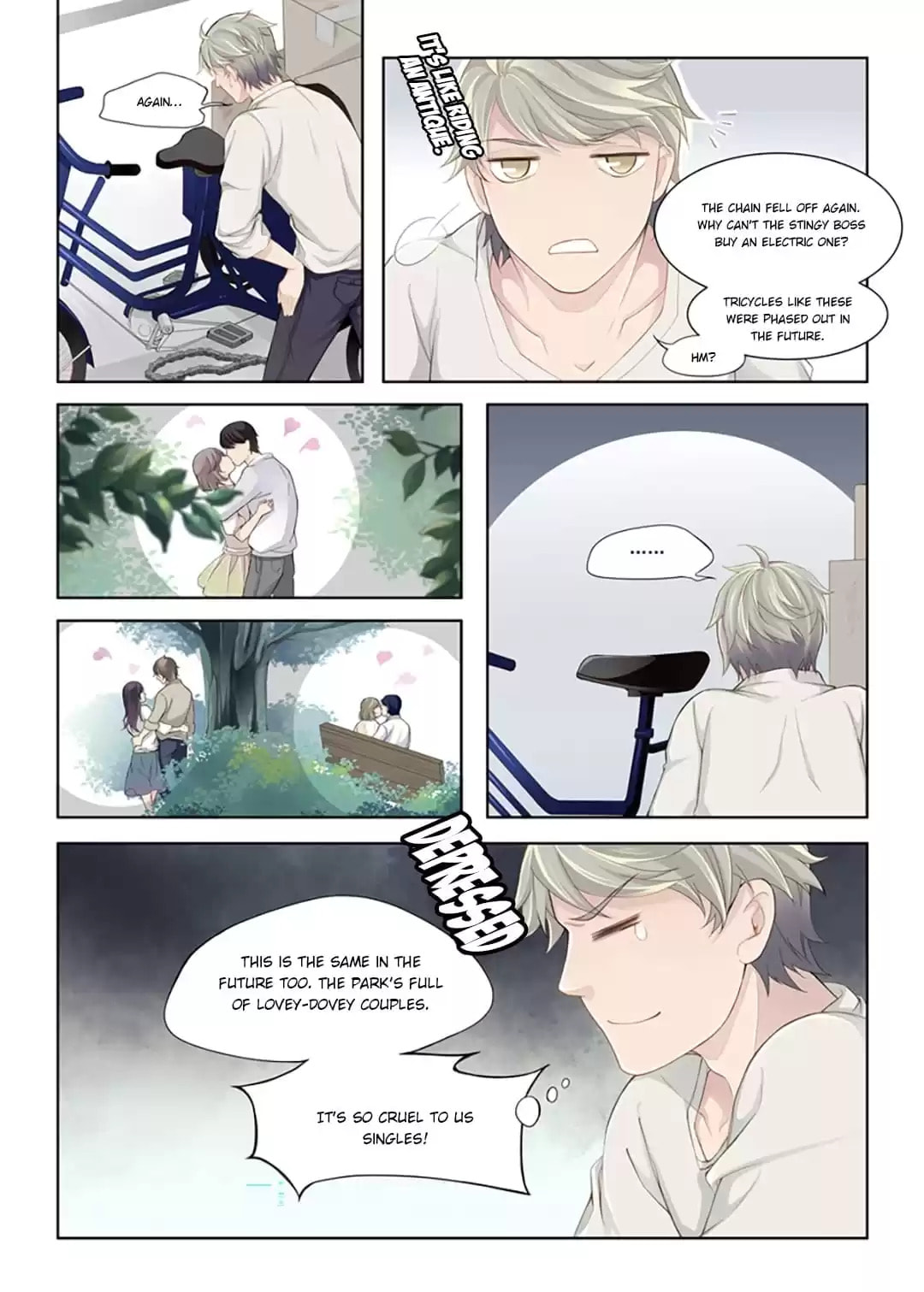 My Virtual Boyfriend in REAL Chapter 2 page 3 - 