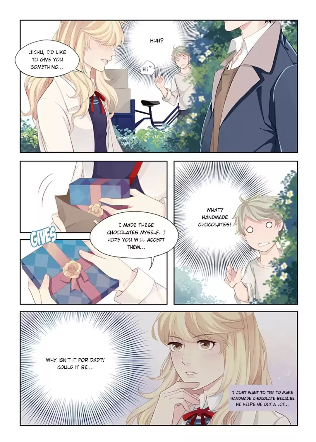 My Virtual Boyfriend in REAL Chapter 2 page 5 - 