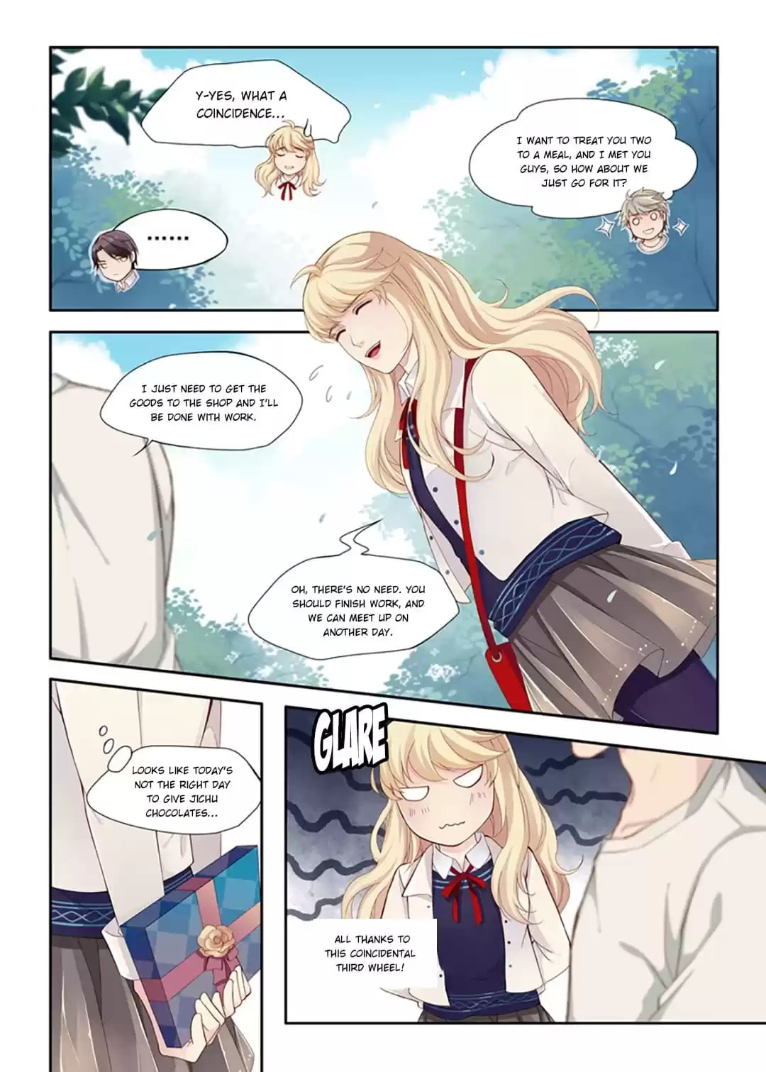 My Virtual Boyfriend in REAL Chapter 2 page 8 - 