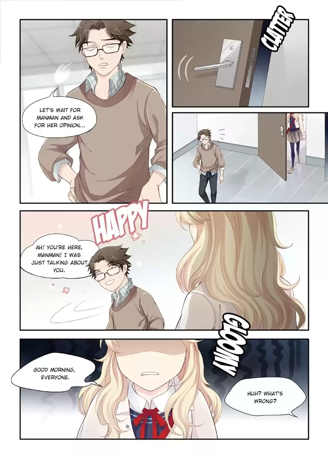 My Virtual Boyfriend in REAL Chapter 3 page 3 - 