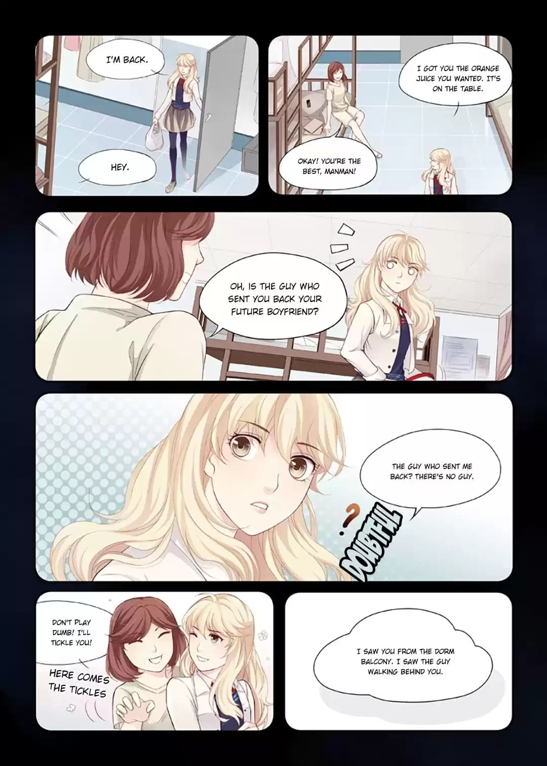 My Virtual Boyfriend in REAL Chapter 3 page 5 - 