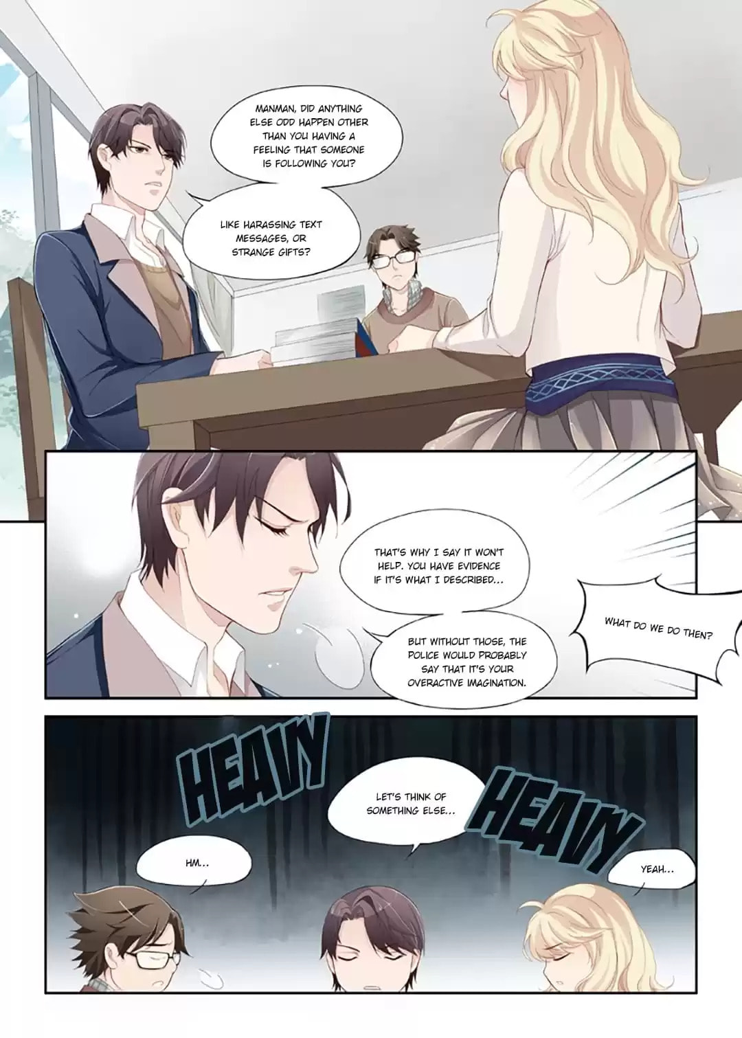 My Virtual Boyfriend in REAL Chapter 3 page 8 - 