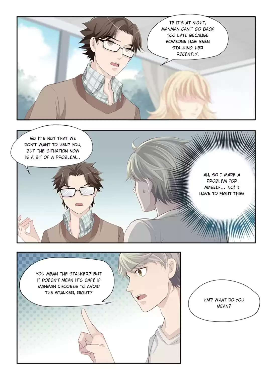 My Virtual Boyfriend in REAL Chapter 5 page 4 - 