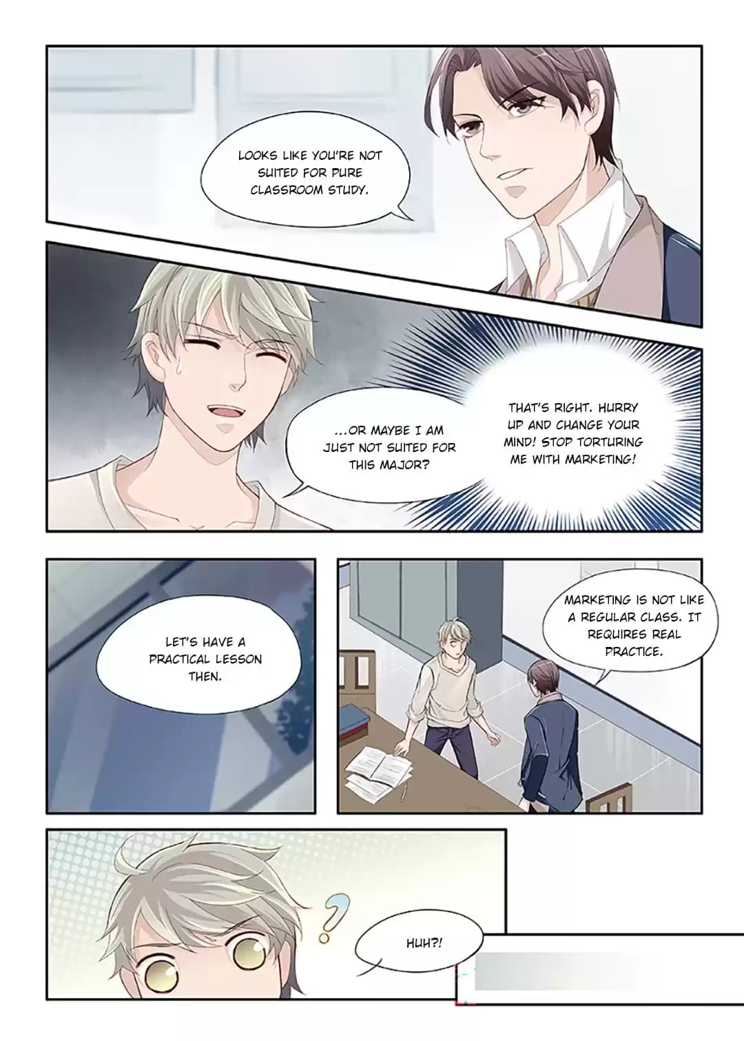 My Virtual Boyfriend in REAL Chapter 8 page 4 - 