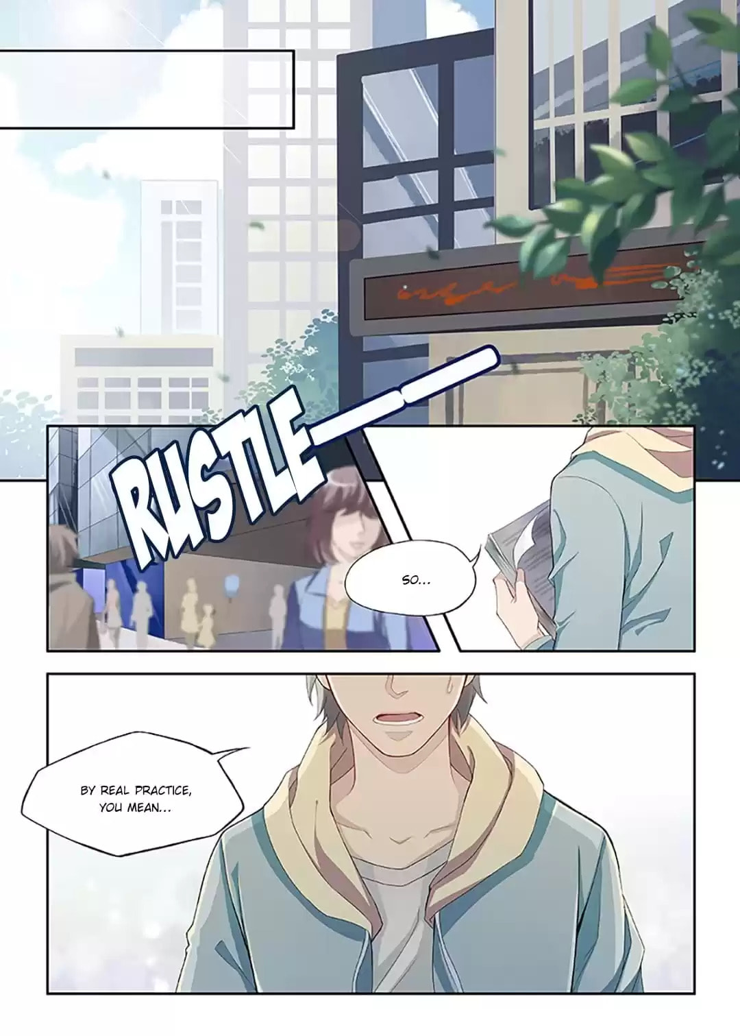 My Virtual Boyfriend in REAL Chapter 8 page 5 - 