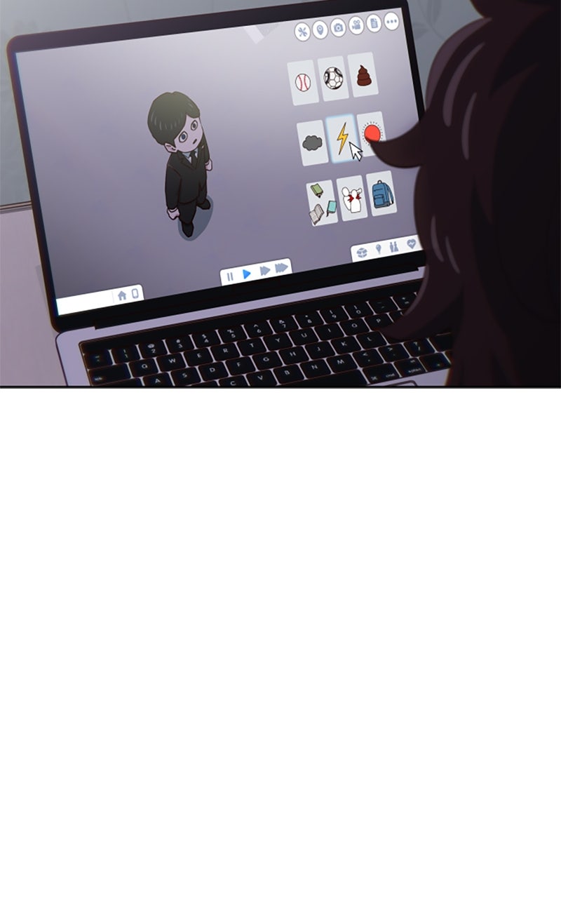 My Virtual Godis a Teenage Girl Ep. 81 - Vicious Cycle page 129 - 