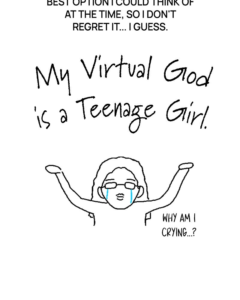 My Virtual Godis a Teenage Girl Ep. 99 - Afterword page 14 - 