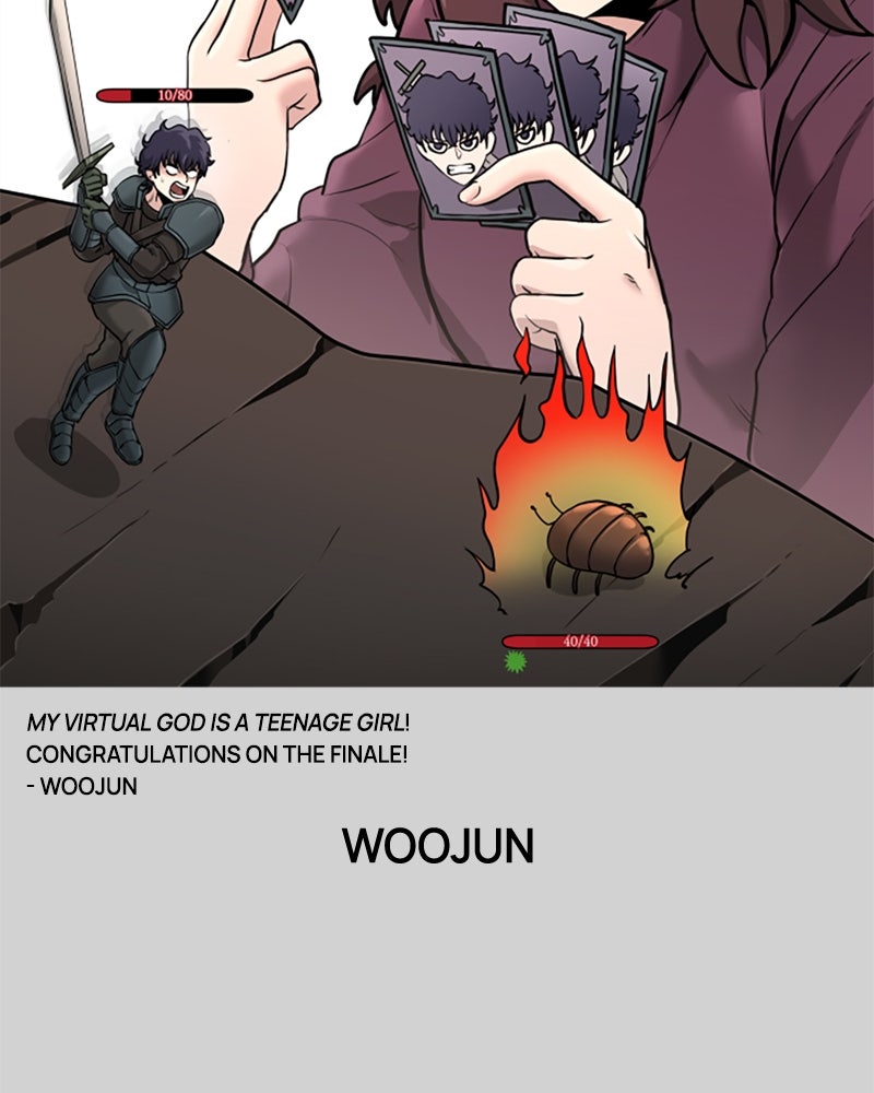 My Virtual Godis a Teenage Girl Ep. 99 - Afterword page 48 - 