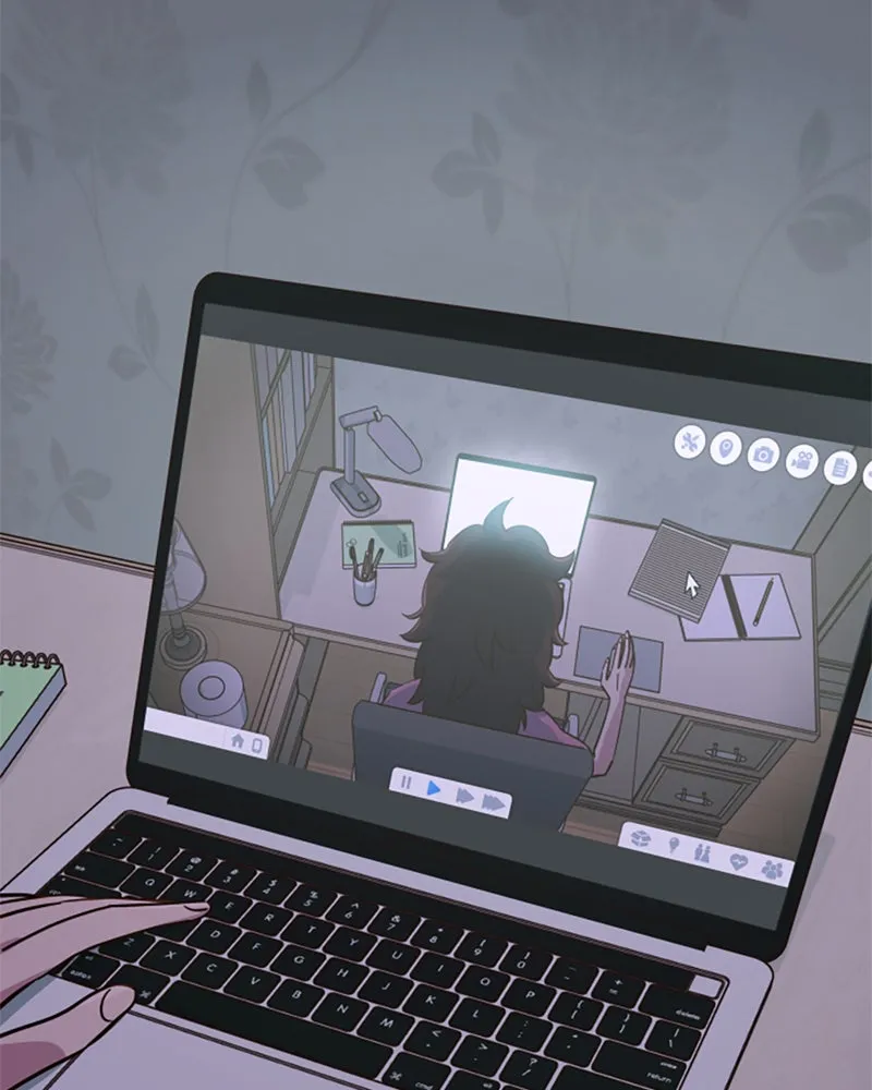 My Virtual God is a Teenage Girl Chapter 77 page 108 - 