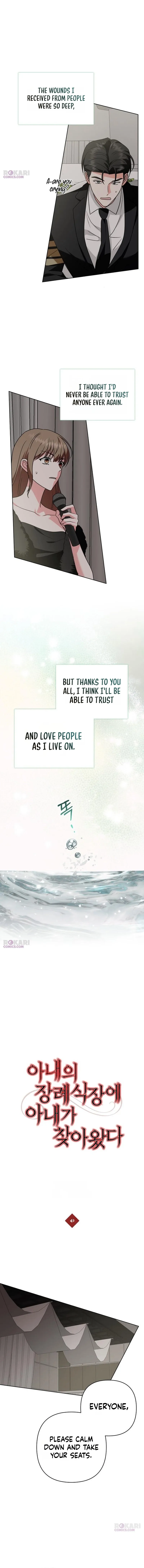 My wife appeared at her funeral Chapter 41 page 7 - 
