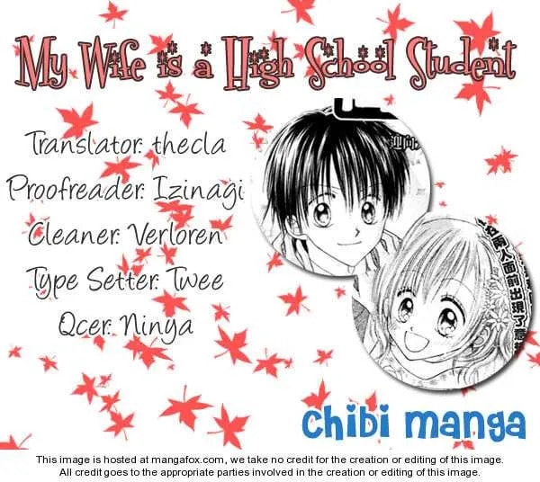 My Wife is a High School Student Chapter 1 page 1 - 