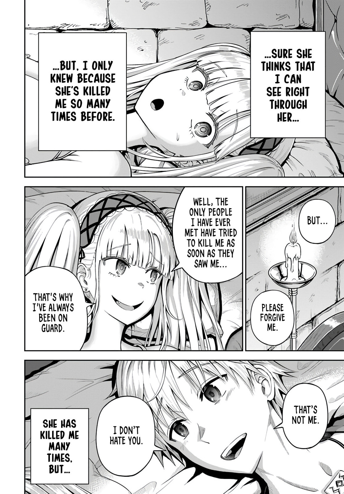 My Yandere Girlfriend Lurks in the Dungeon and Kills Me Over and Over Again Chapter 12.1 page 16 - 