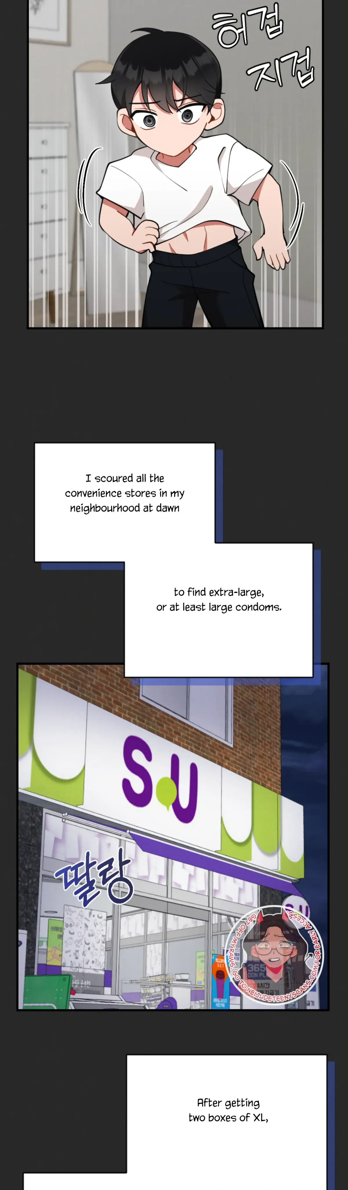 My Younger Brother’s Friend Can’t Be This Big! Chapter 10 page 35 - 