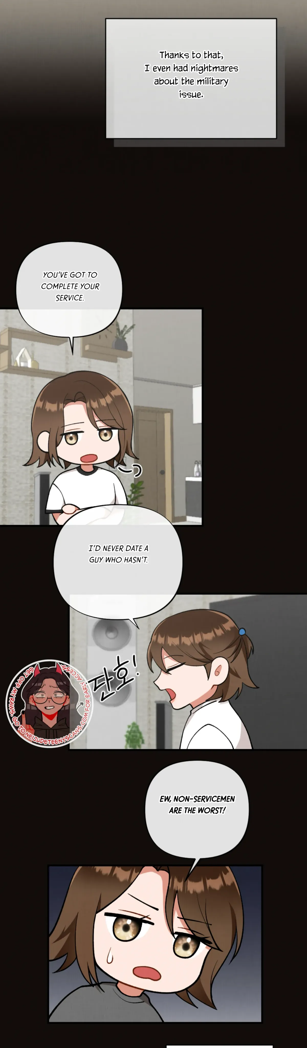 My Younger Brother’s Friend Can’t Be This Big! Chapter 4 page 37 - 