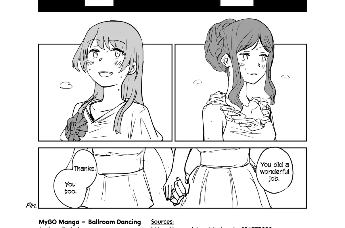 MyGO Manga - Ballroom Dancing Chapter 0 page 35 - 