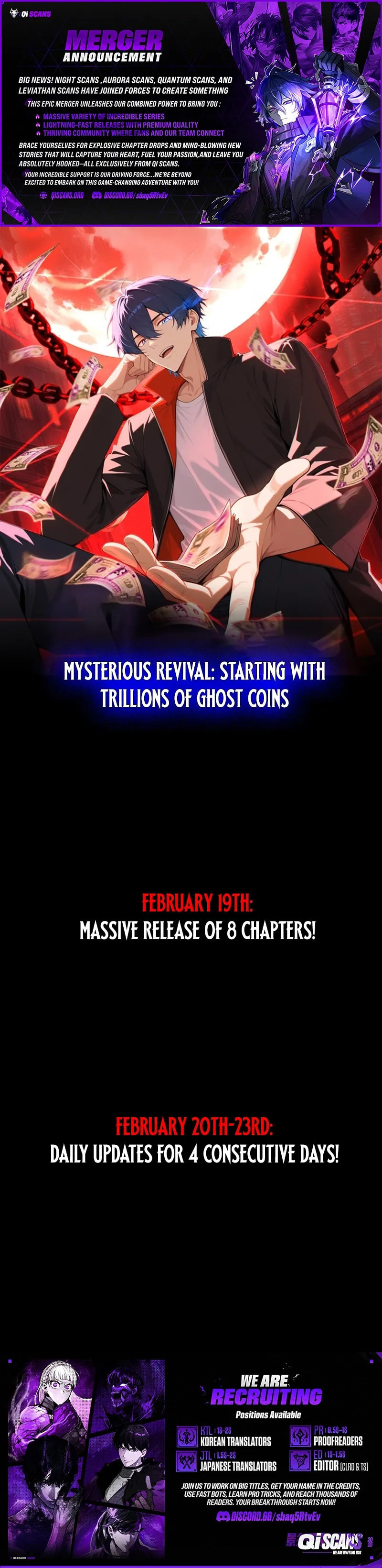 Mysterious Revival: Starting with a Trillion Ghost Coins Chapter 0 page 1 - 