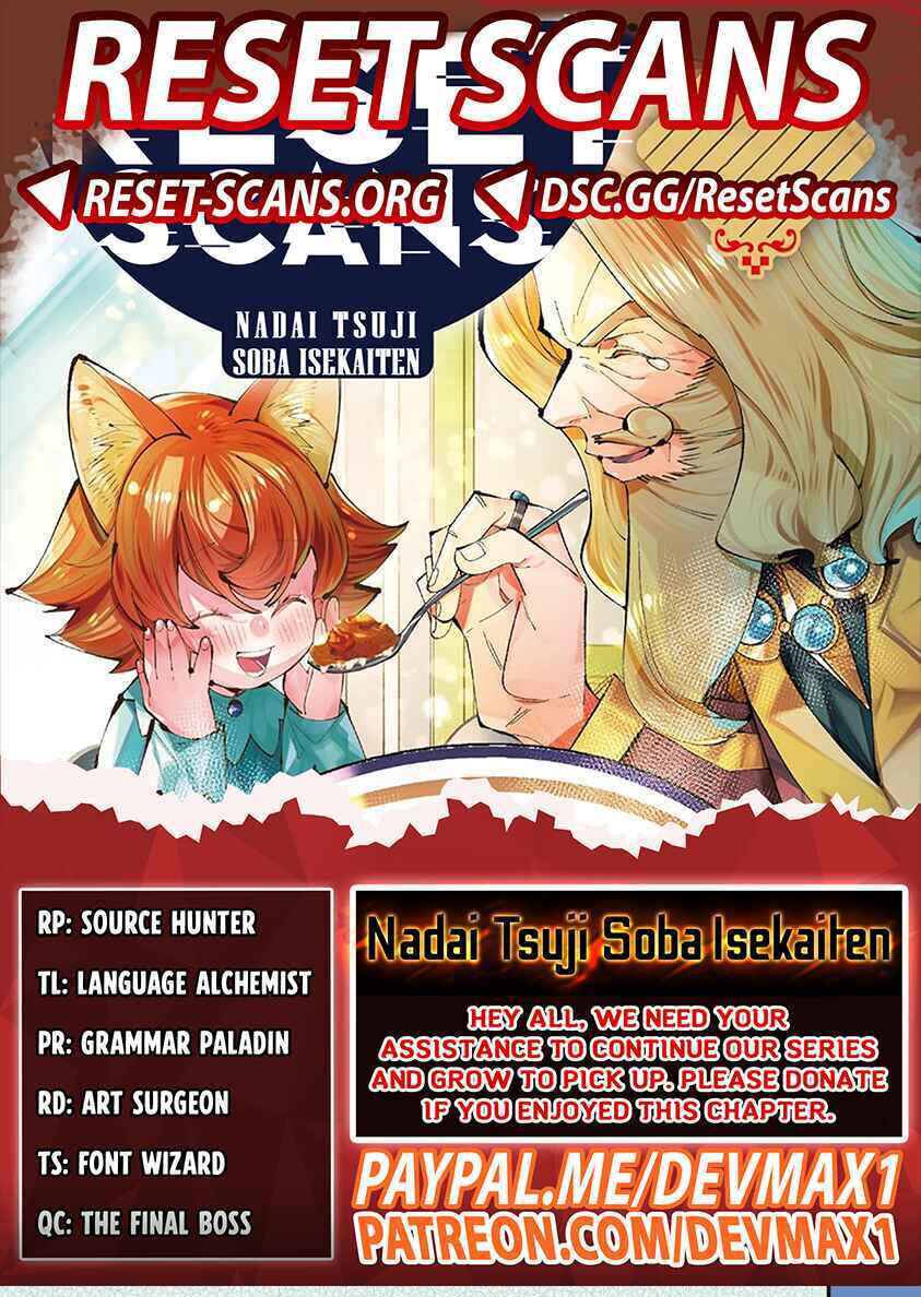 Nadai Tsuji Soba Isekaiten Chapter 11.1 page 1 - 
