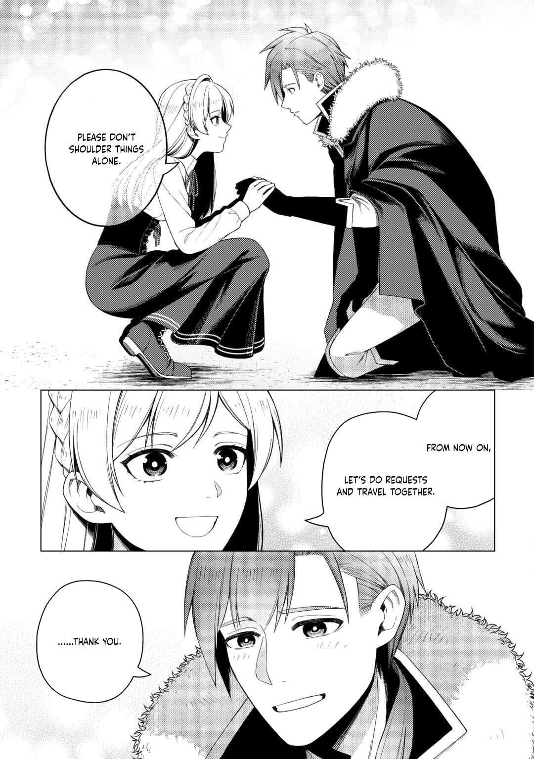 Naite Ayamararete mo Kyoukai ni wa Modori Masen! Tsuihou Sareta Moto Seijo Kouho desu ga, Onajiku Tsuihou Sareta “Kenshin”-sama to Ikitougou Shita no de Daini no Jinsei wo Hajimetemasu Chapter 3 page 21 - 