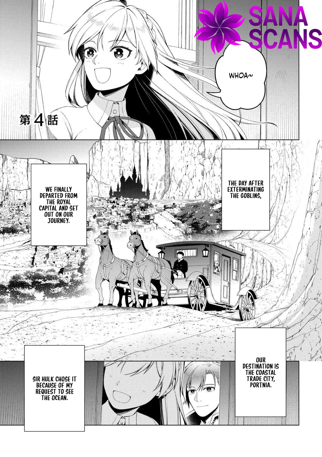 Naite Ayamararete mo Kyoukai ni wa Modori Masen! Tsuihou Sareta Moto Seijo Kouho desu ga, Onajiku Tsuihou Sareta “Kenshin”-sama to Ikitougou Shita no de Daini no Jinsei wo Hajimetemasu Chapter 4 page 1 - 