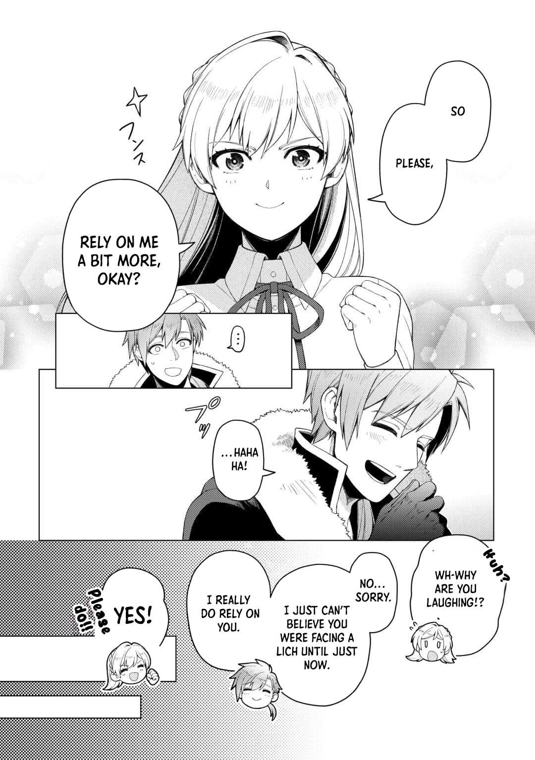 Naite Ayamararete mo Kyoukai ni wa Modori Masen! Tsuihou Sareta Moto Seijo Kouho desu ga, Onajiku Tsuihou Sareta “Kenshin”-sama to Ikitougou Shita no de Daini no Jinsei wo Hajimetemasu Chapter 5 page 14 - 