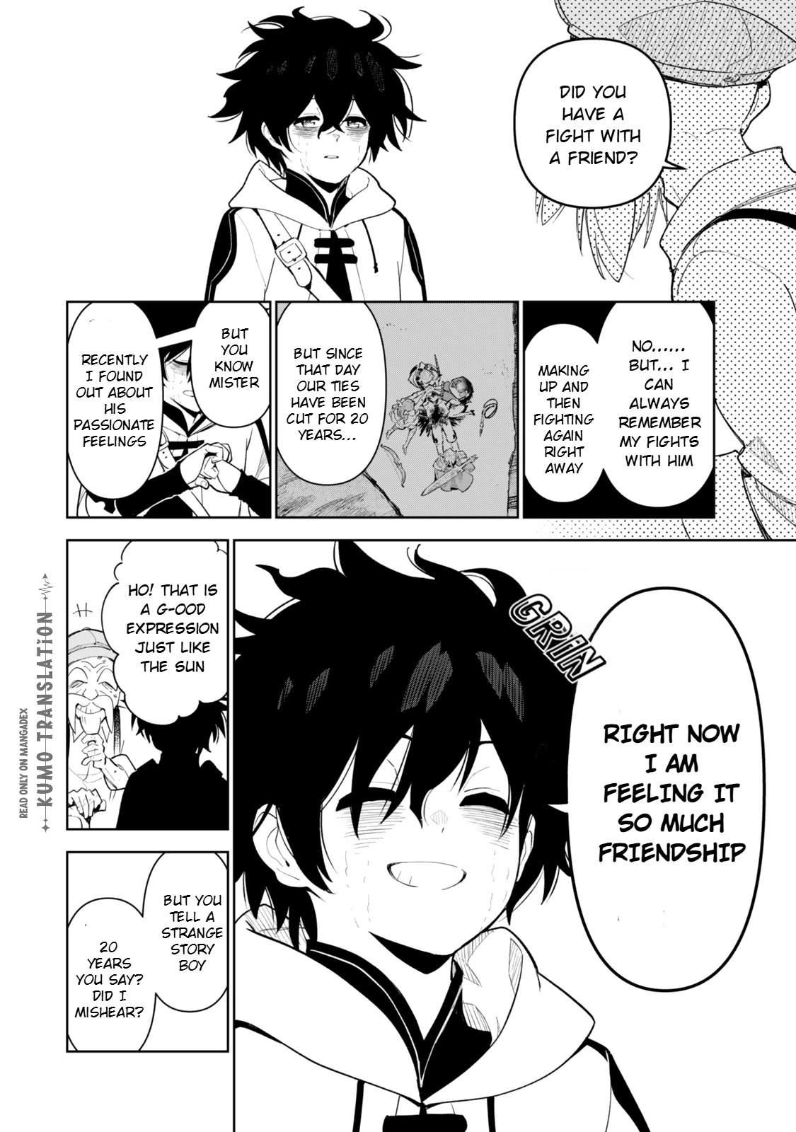 Nakama wo Mamotte Shindara Nijuunen Go no Onaji Sekai ni Umarekawatta Kudan……demo Ore, Tensei Nikame Nandakedo? Chapter 5 page 13 - 