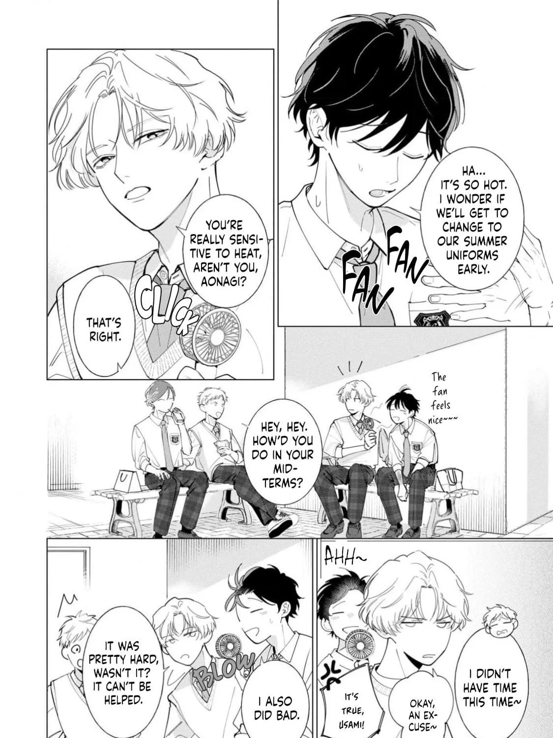 Nakanu Hotaru wa Ao ni Kogareru Chapter 1 page 17 - 