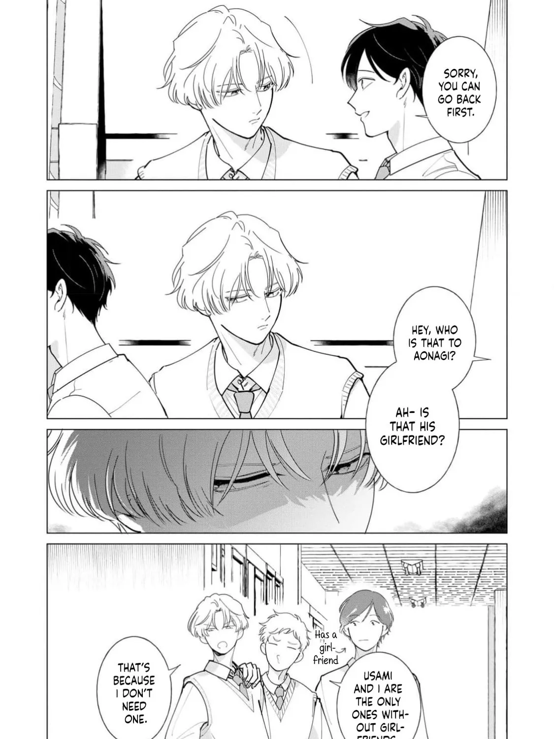 Nakanu Hotaru wa Ao ni Kogareru Chapter 1 page 55 - 