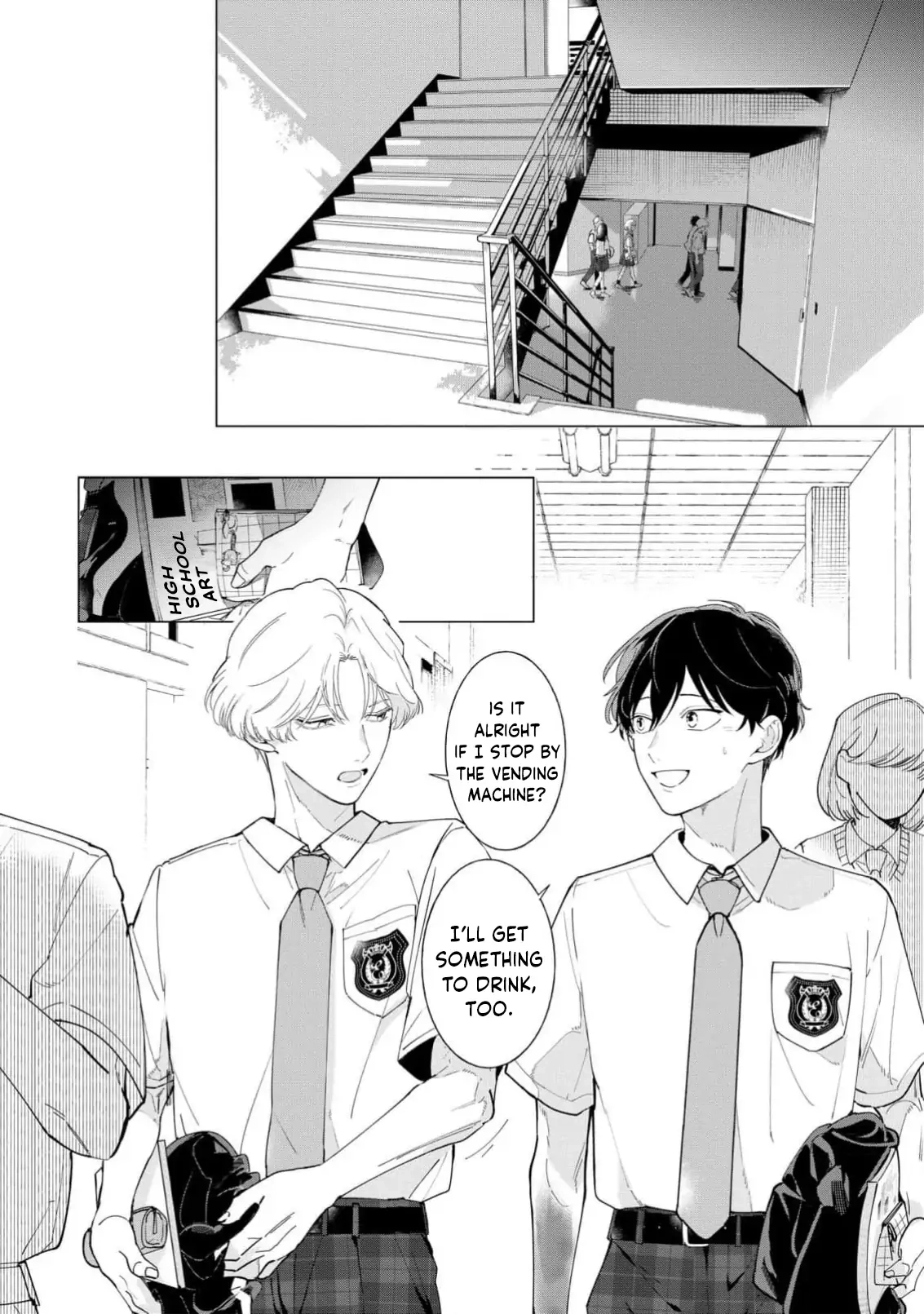 Nakanu Hotaru wa Ao ni Kogareru Chapter 2 page 5 - 