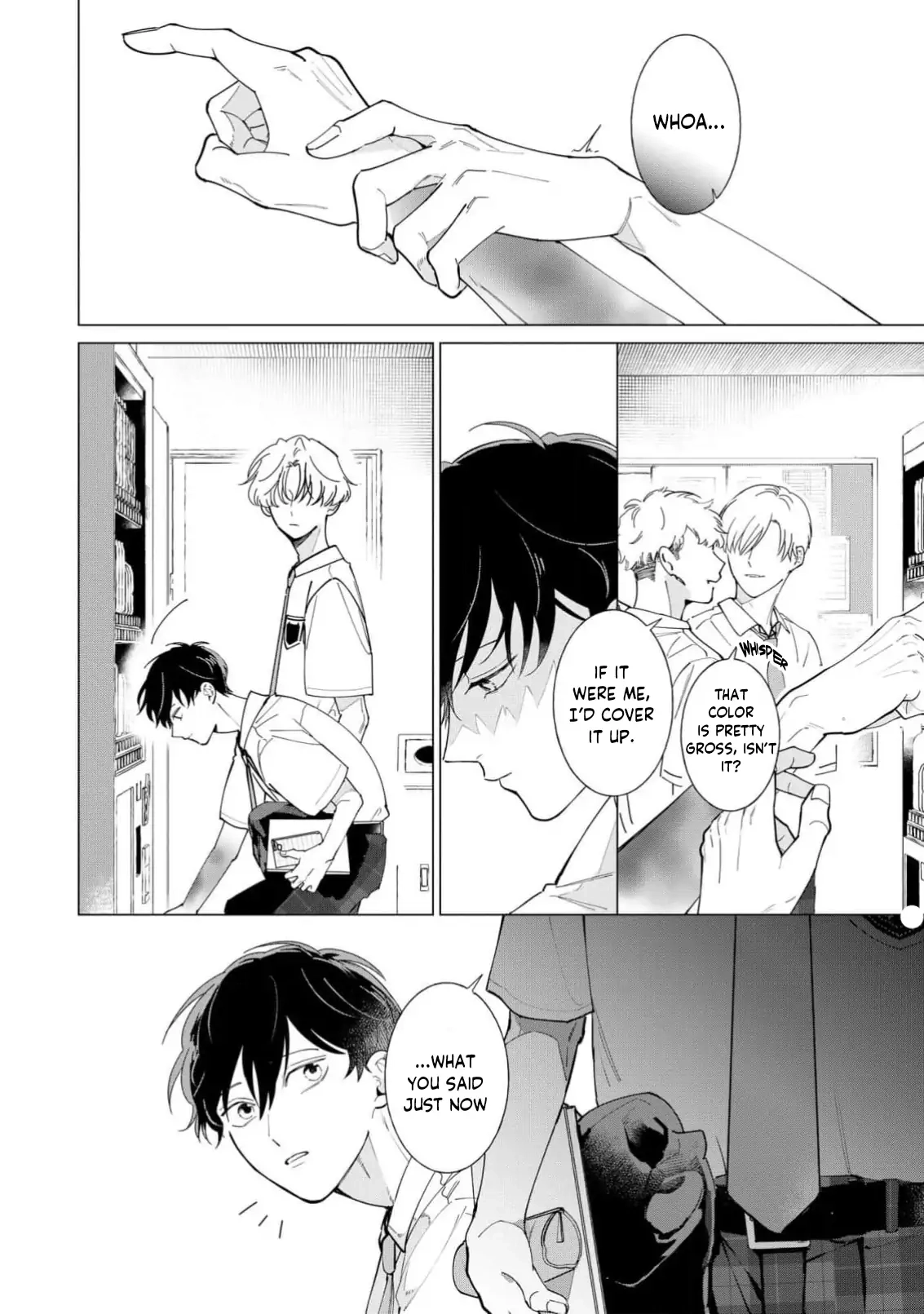Nakanu Hotaru wa Ao ni Kogareru Chapter 2 page 7 - 