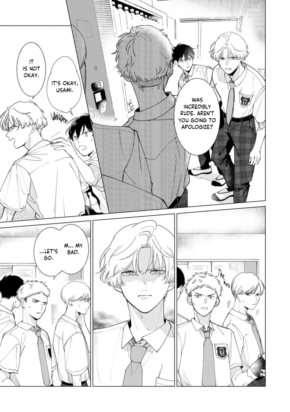 Nakanu Hotaru wa Ao ni Kogareru Chapter 2 page 8 - 