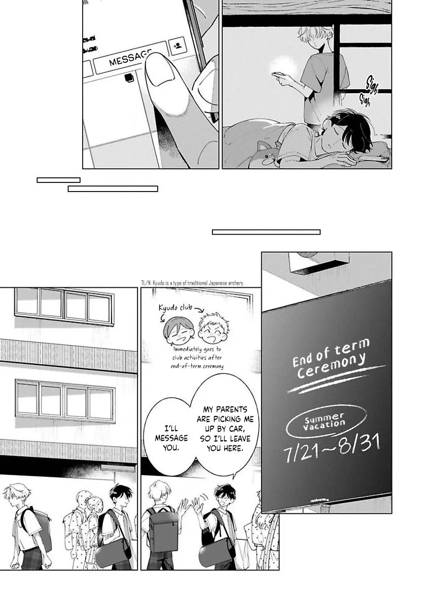 Nakanu Hotaru wa Ao ni Kogareru Chapter 3 page 26 - 