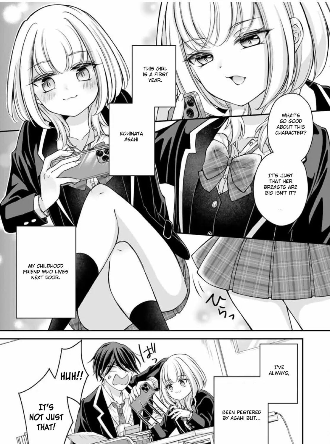 Namaiki Asahi-chan wo Wakarasetai Chapter 1 page 12 - 