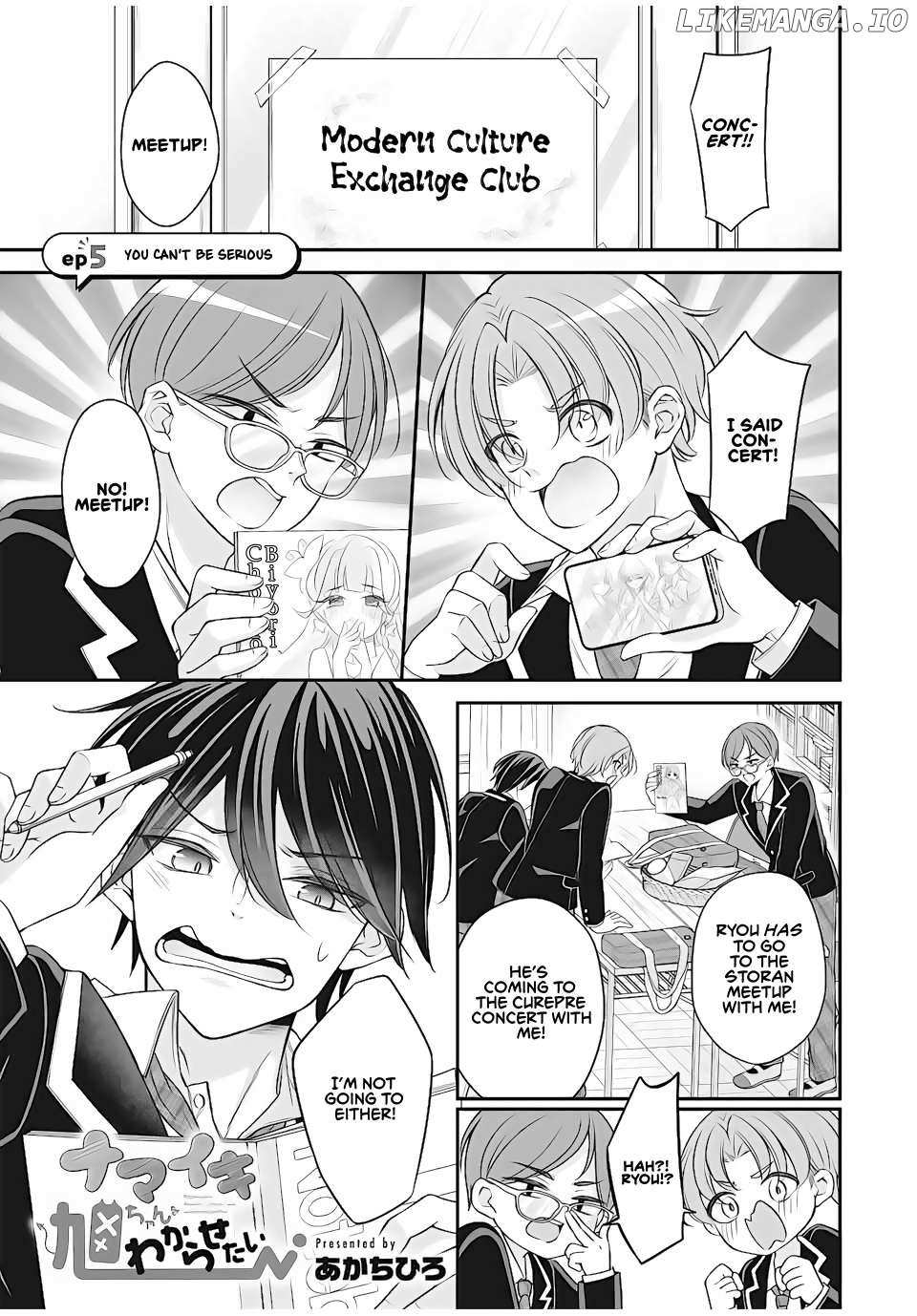 Namaiki Asahi-chan wo Wakarasetai Chapter 5 page 1 - 