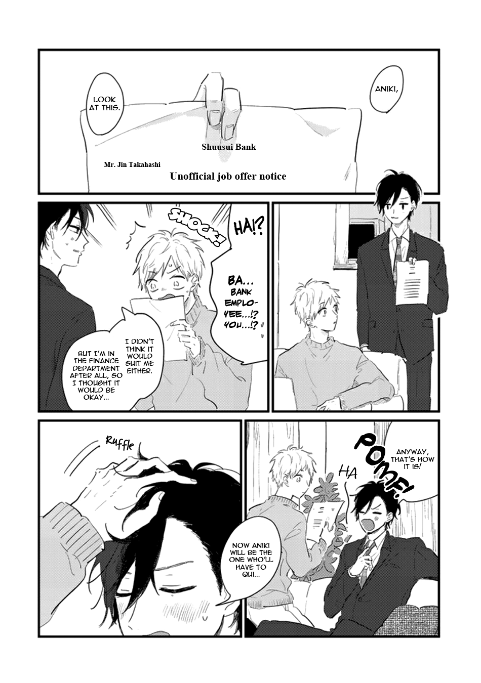 Namaiki na Otouto wo Itooshimu Houhou Chapter 4.5 page 8 - 