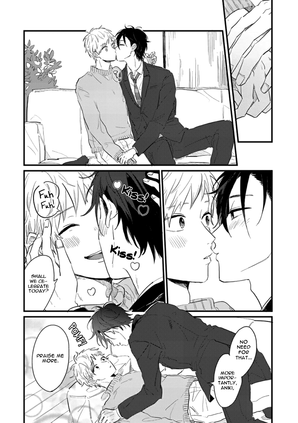 Namaiki na Otouto wo Itooshimu Houhou Chapter 4.5 page 10 - 
